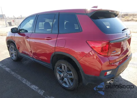 2023 Honda Passport Awd Ex-L from USA, damaged, VIN 5FNYF8H56PB011905